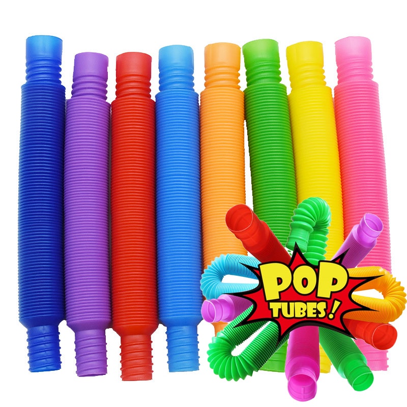 Set 5 Đồ Chơi Vòng Tròn Nhựa Nhiều Màu Cho Bé