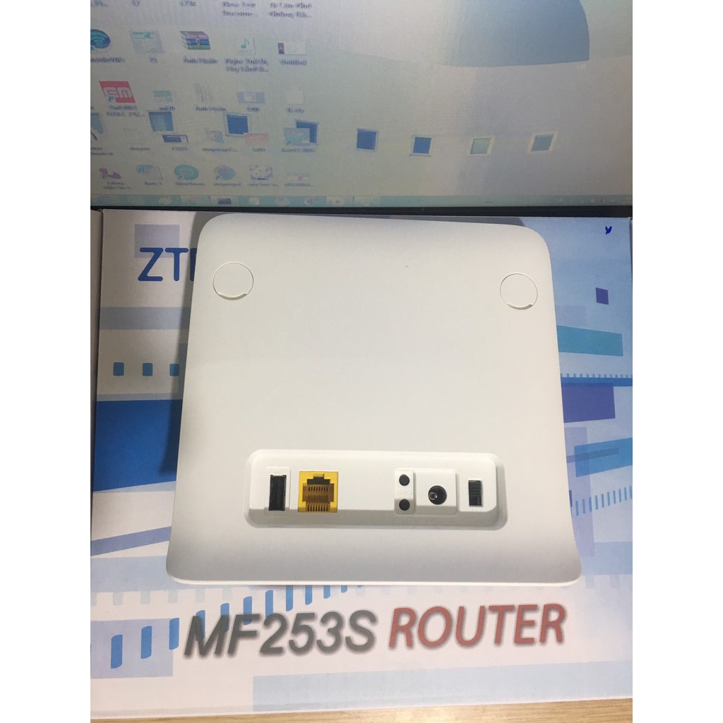 BỘ PHÁT WIFI 4G ZTE MF253S HỖ TRỢ 32 USER CÓ CỔNG LAN | BigBuy360 - bigbuy360.vn