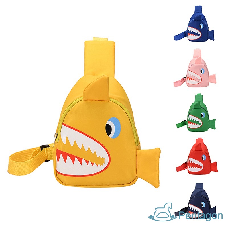 Túi Đeo Chéo In Họa Tiết Hoạt Hình Phong Cách Hàn Quốc Xinh Xắn Dành Cho Bé