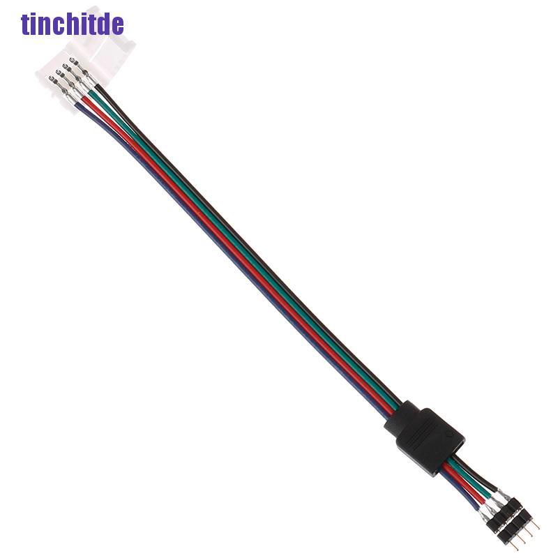 Đầu Nối Dây Đèn LED 4 Chấu 15cm 5050 Rgb