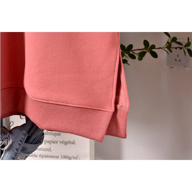 Áo Sweater Tay Dài Dáng Rộng In Họa Tiết Hoạt Hình Phong Cách Hàn Quốc Thời Trang Mùa Thu Cho Nữ C9572 [40-150KG]