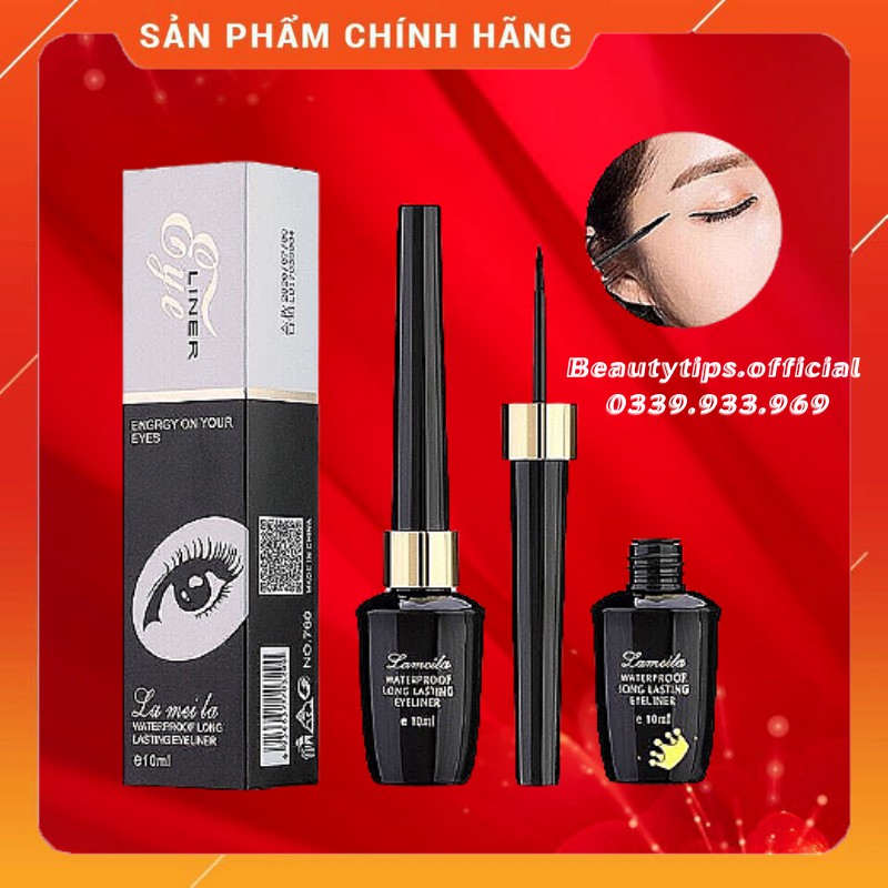 Lọ Kẻ Mắt Nước Eye Liner Lameila KHÔNG TRÔI Bám Màu Cực Tốt