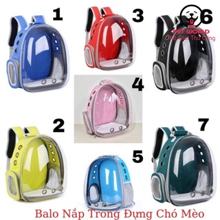 Balo nắp trong ( phi hành gia) tiện lợi đựng Chó Mèo thú cưng