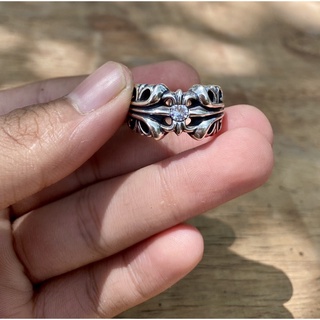 nhẫn kt ring bạc 925 chrome hearts