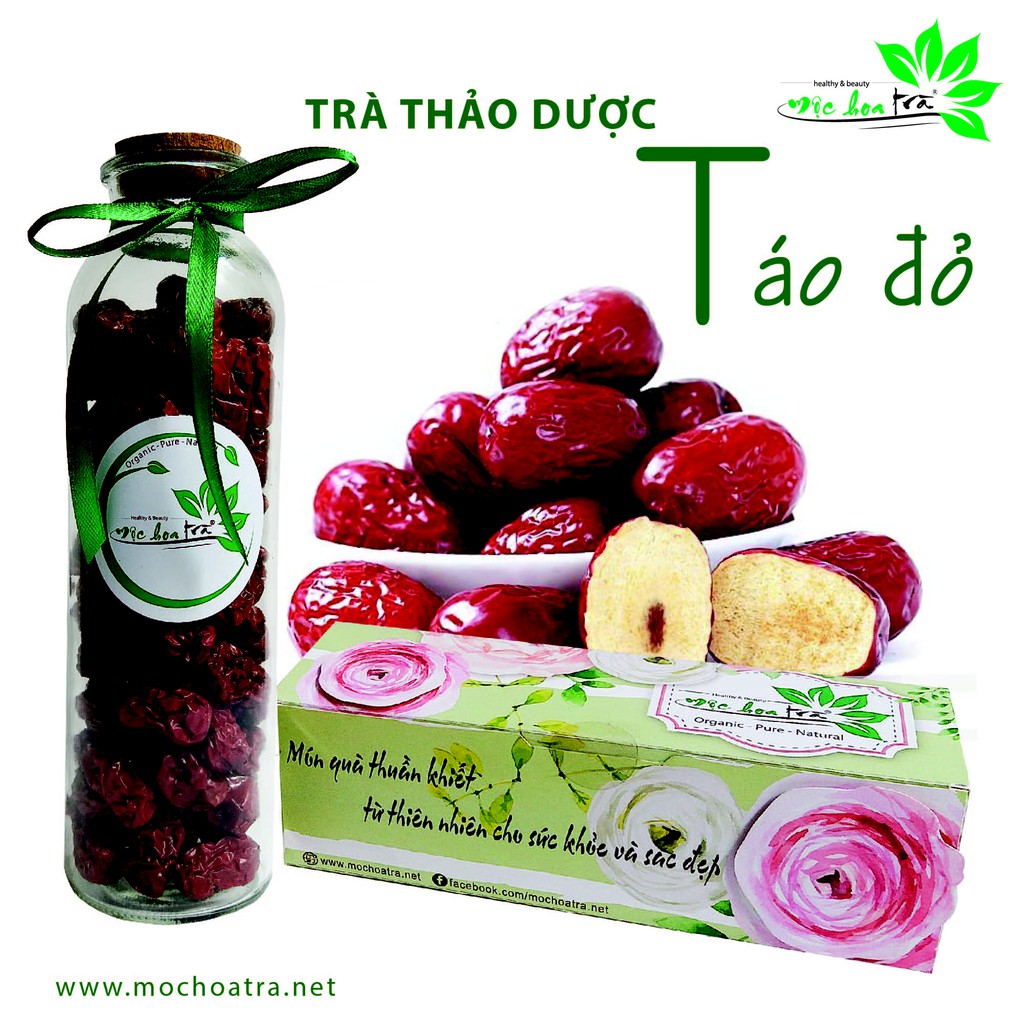 TRÀ TÁO ĐỎ (TÁO ĐỎ TÂN CƯƠNG) - MỘC HOA TRA