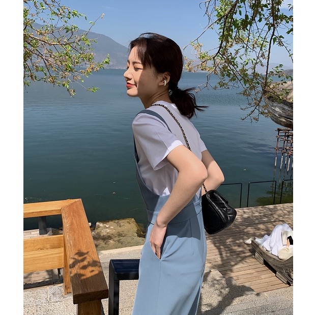 Xiaozhainv [Đế Giảm Giá 151fashionsale1 10K] Áo Thun Xiaozh Tay Ngắn Phong Cách Hàn Quốc Cho Nữ