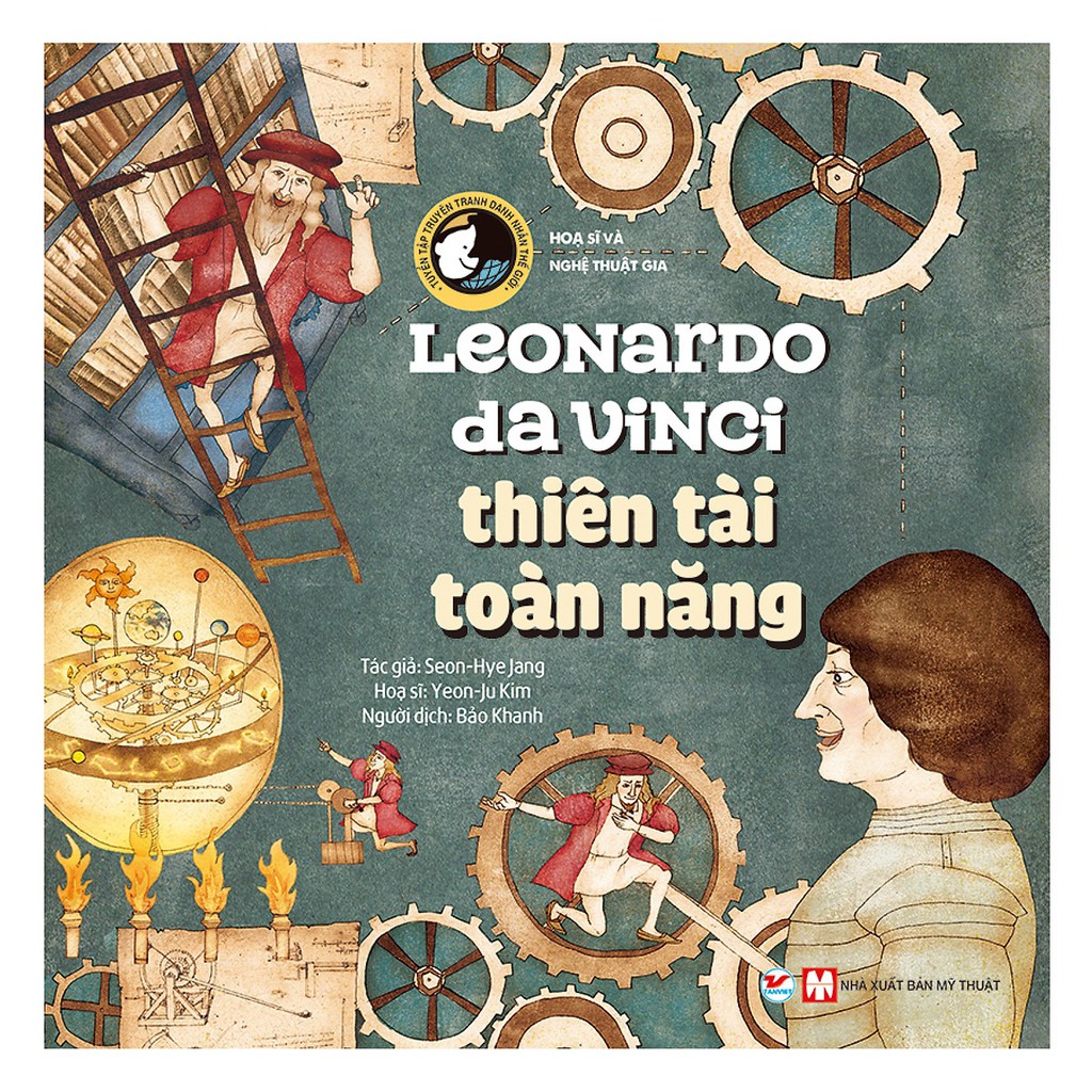 [ Sách ] Tuyển Tập Truyện Tranh Danh Nhân Thế Giới - Leonardo Da Vinci, Thiên Tài Toàn Năng