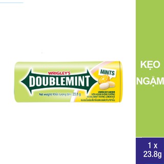 Kẹo ngậm Doublemint Lemon Ice tuýp 35 viên
