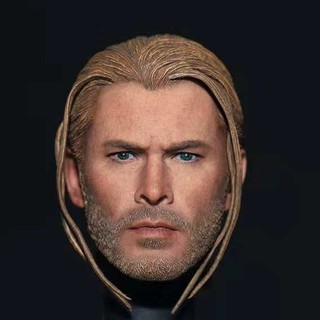 Mô hình đầu nhân vật thor saul trong the avengers tỉ lệ 1 / 6 12 "