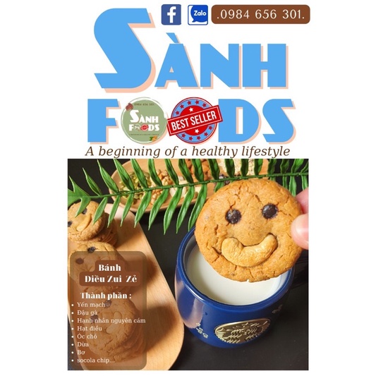 Bánh Điều Vui Vẻ, Bánh ngũ cốc, Hạt dinh dưỡng