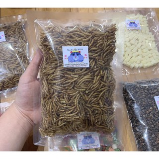 Sâu rang bơ 1kg - sâu khô 500g - thức ăn vỗ béo hamster siêu dinh dưỡng