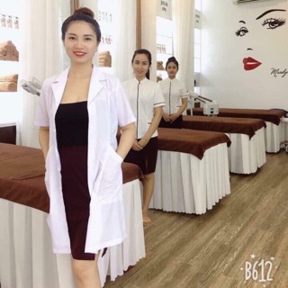 Áo Blu dùng cho Spa cao cấp, giá rẻ !