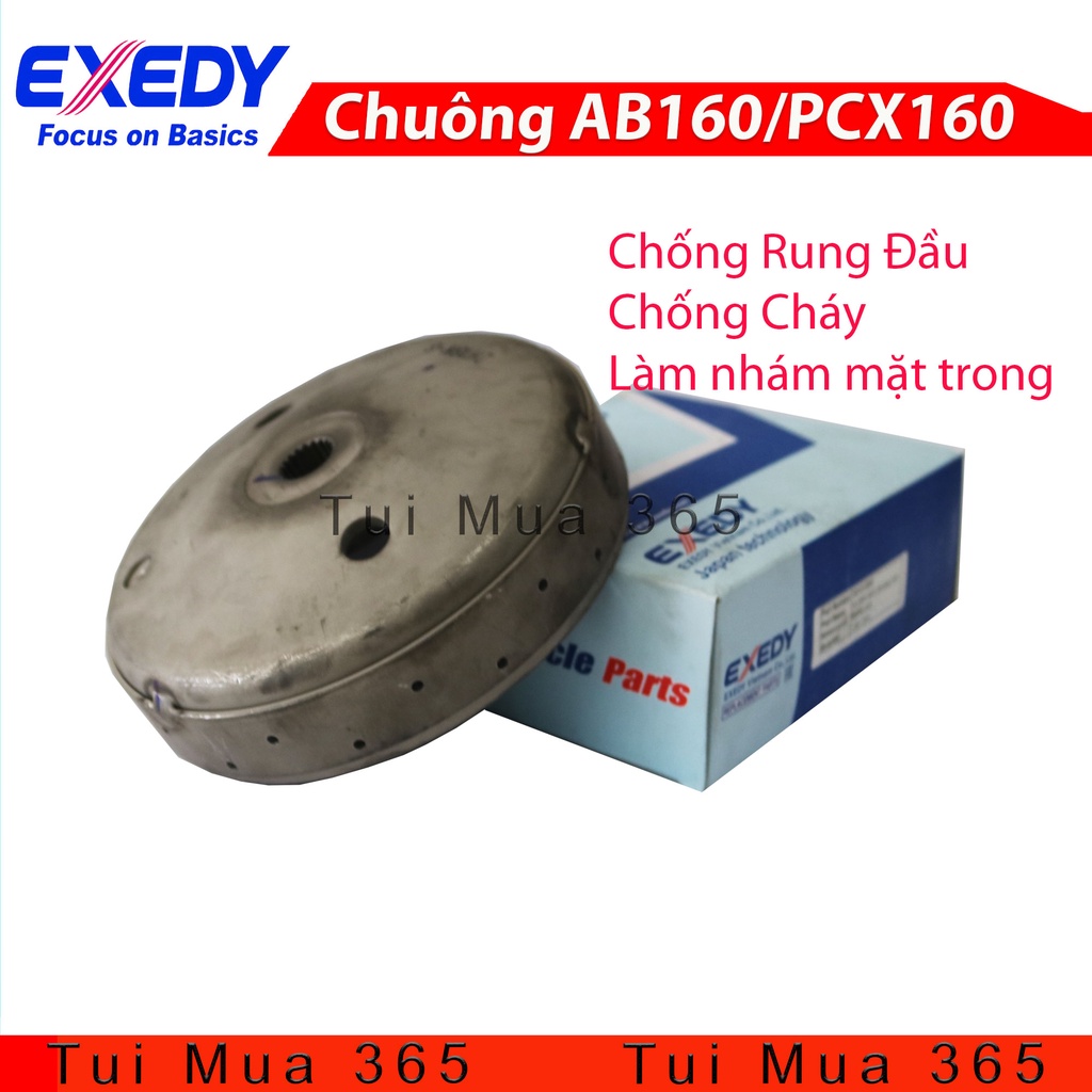 Chuông Nồi Sau EXEDY Khoan Độ cho xe Air Blade 150/160, PCX 150/160, Click 160