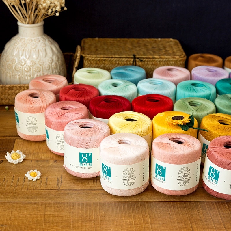 Sợi Lace Cotton Susan’s Family số 8