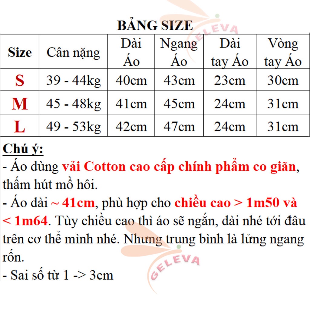 Áo croptop nữ form rộng tay lỡ cổ tròn trễ vai vải cotton chính phẩm co giãn kẻ sọc ngang Geleva GE933 | BigBuy360 - bigbuy360.vn