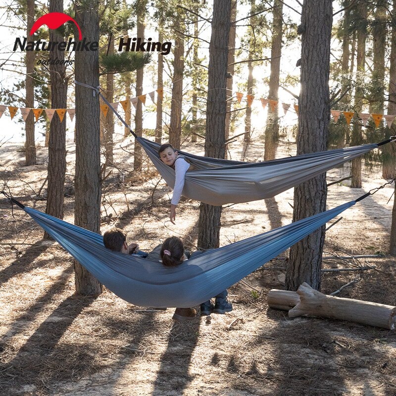 Võng dã ngoại du lịch gấp gọn siêu nhẹ NatureHike NH17D012 | NH21DC011 mẫu mới