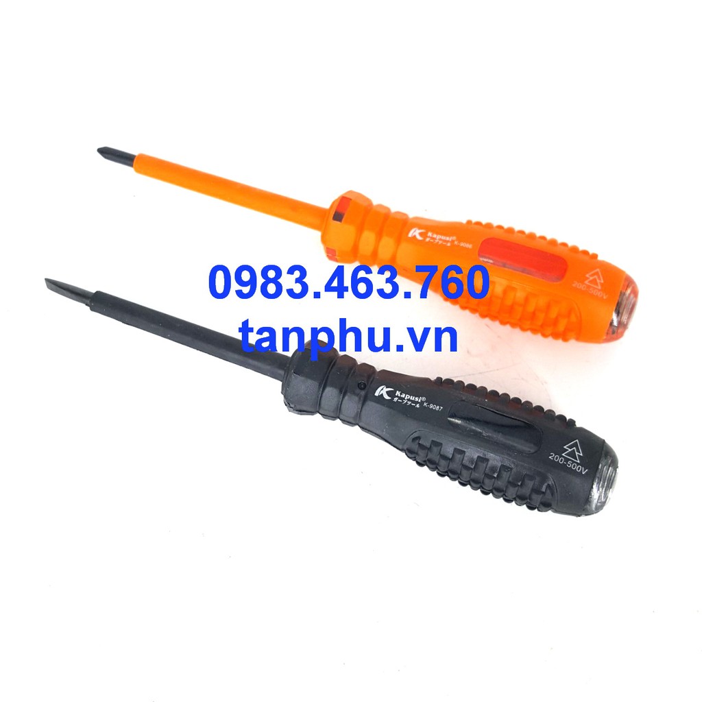 BÚT THỬ ĐIỆN CAO CẤP KAPUSI CAM HOẶC ĐEN