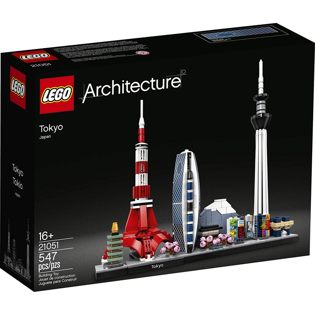 Đồ chơi LEGO ARCHITECTURE - Thành Phố Tokyo - Mã SP 21051