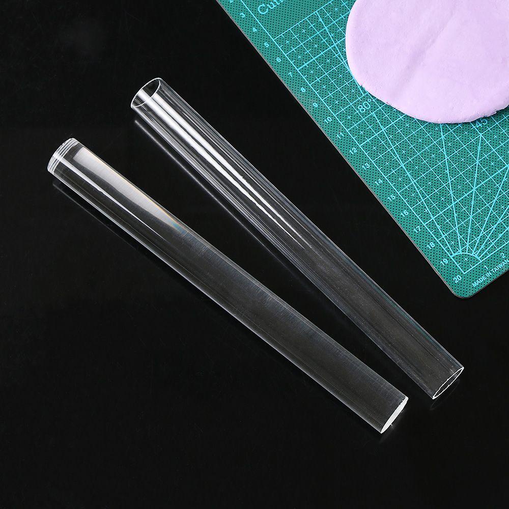 Cây Lăn Đất Sét Bằng Sứ Acrylic Hình Trụ Diy
