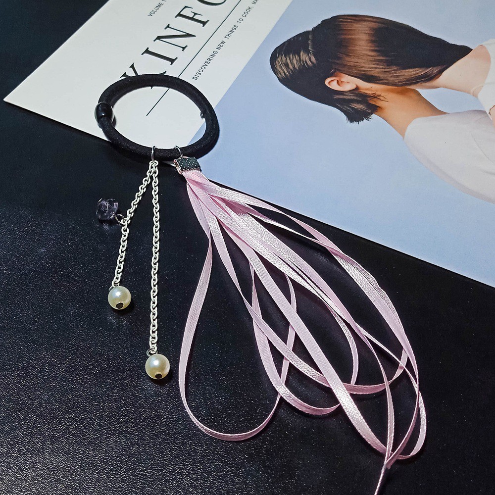 Cột tóc tua rua đính hạt trẻ trung MS: CT3 - Hưng Long PC