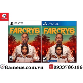 Đĩa Game Ps5 Ps4 Far Cry 6 hệ US