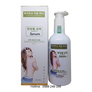 KEM SẮC HƯƠNG-SERUM DƯỠNG TRẮNG DA TOÀN THÂN 300ML