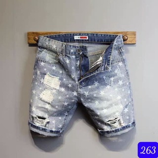 Quần short jean nam, quần đùi nam chất liệu bò Xuongcaocap35