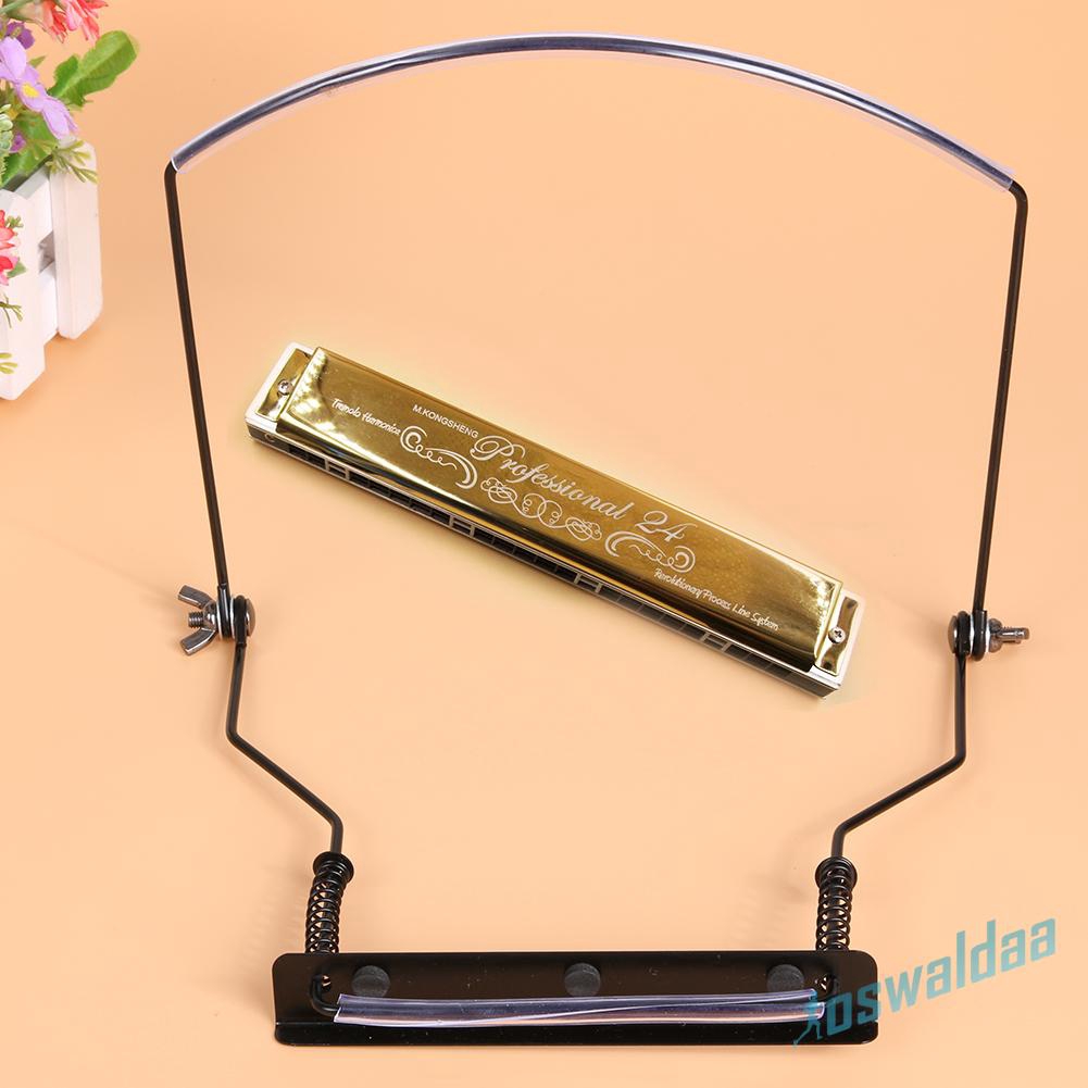 Giá đỡ kèn Harmonica 10 lỗ kiểu kẹp đeo cổ đa năng