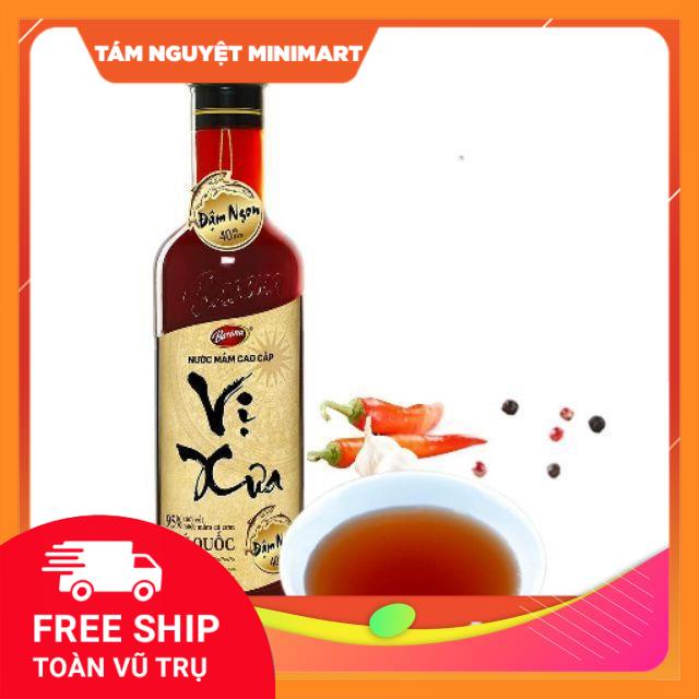Nước mắm Vị Xưa 40 độ đạm 500ml