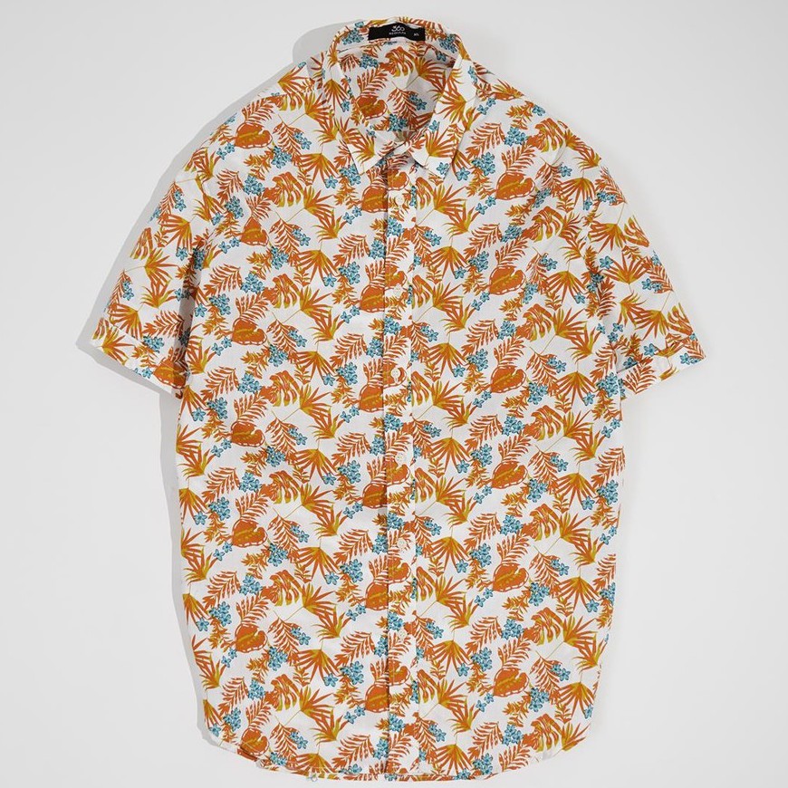 Áo sơ mi nam 360 BOUTIQUE ngắn tay họa tiết - SHNTK218