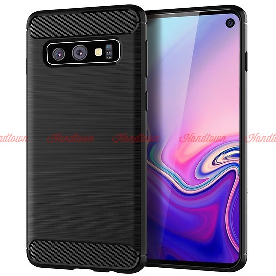 Ốp Lưng Dẻo Dành Cho Samsung Galaxy S10 S10 Plus Vân Xước Chống Sốc