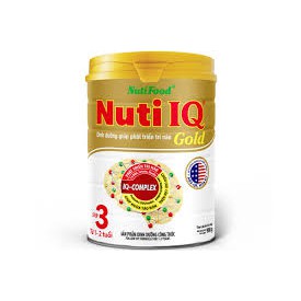 Sữa bột Nuti IQ Gold Step 2 - 3 - 4, Nuti Food, Lon 900g / date mới nhất