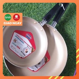 Set 2 chảo chống dính Sunhouse 18 cm và 24 cm (18cm và 24cm)