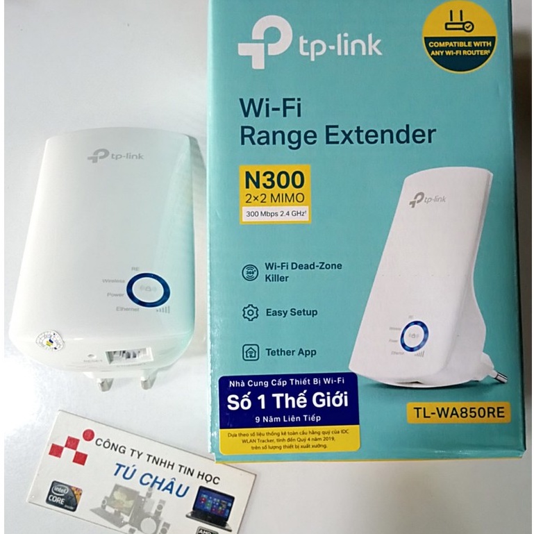 Bộ mở rộng kích sóng TP Link Wifi Range Extender TL-WA850RE