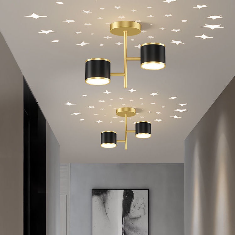 IKEE hiện đại đèn ban công bắc âu đèn ốp trần đèn trần trang trí phòng khách led phòng ngủ