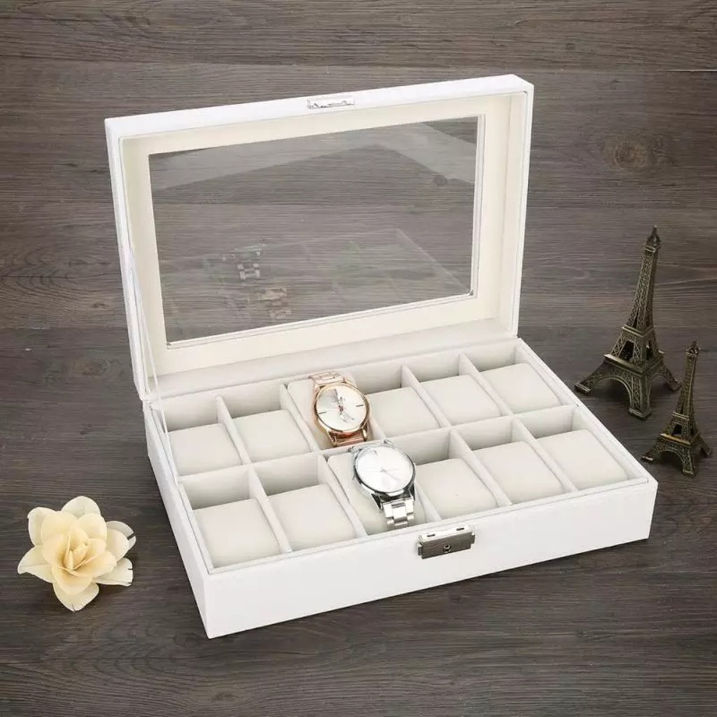 Hộp đựng 12 chiếc đồng hồ sang trọng