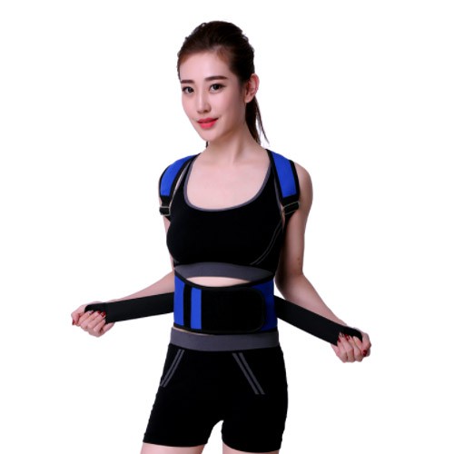 Đai lưng cột sống hỗ trợ định hình, đai chống gù lưng nam nữ Back Pain Support