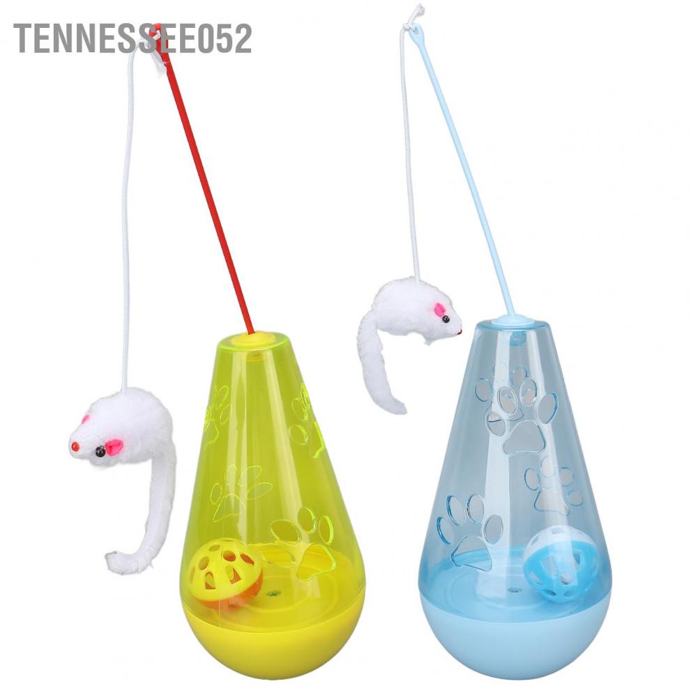 Đồ chơi lật đật có chú chuột và chuông vui nhộn độc đáo dành cho mèo cưng sử dụng trong nhà