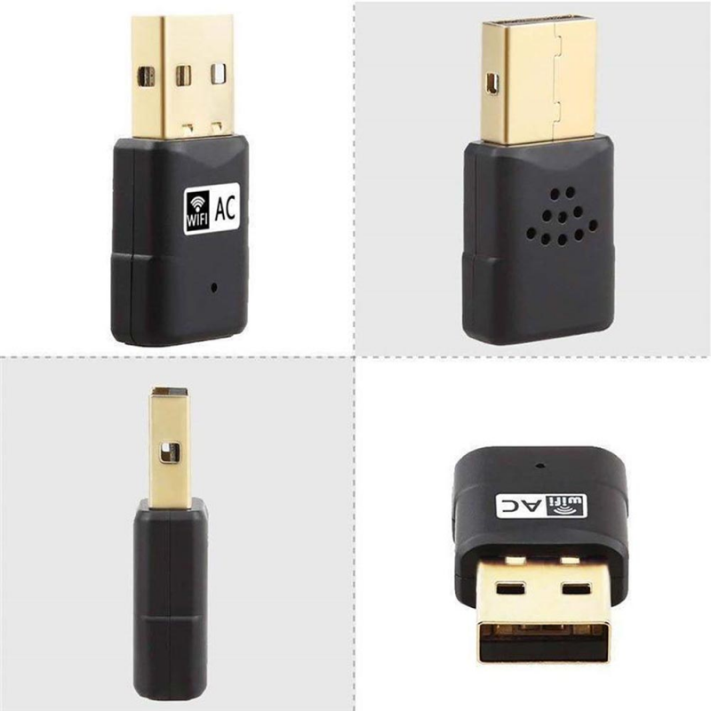 Usb Wifi 600mbps Băng Tần Kép 2.4g / 5.8ghz