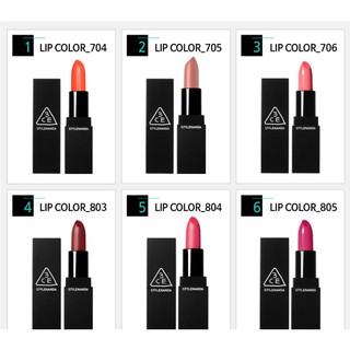 [Auth] Son Lì 3CE Stylenanda Matte Lip Color Vỏ Đen