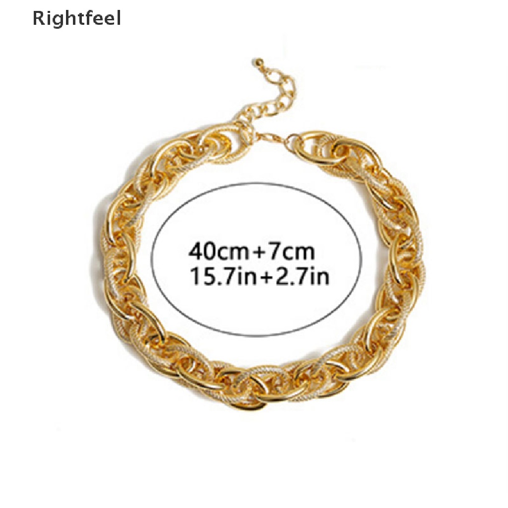 Vòng Cổ Choker Kim Loại Dày Phong Cách Hip Hop Punk Cá Tính