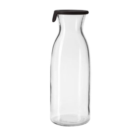 Chai thủy tinh nắp đen 1.0L VARDAGEN