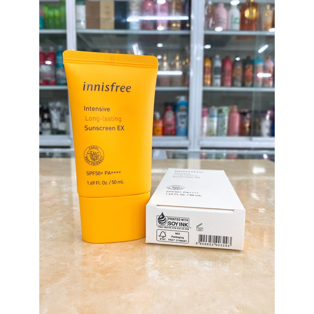 Kem Chống Nắng Dành Cho Da Dầu Innisfree Perfect UV Protection Cream Long Lasting Korea 50ml