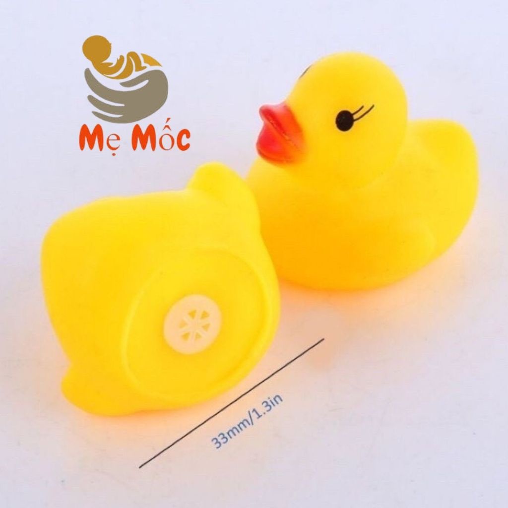 Vịt Thả Bồn Tắm, Đồ Chơi Nhà Tắm Cho Bé Shop Mẹ Mốc Bóp Kêu Chút Chít, Đồ Chơi Trẻ Em Dưới Nước ,VCB