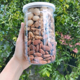 Combo 10 hủ nhựa đựng hạt bánh mứt ngày tết