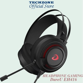 Tai nghe Gaming Dareu EH416 RGB, Bass mạnh mẽ, Mic chống ồn- Techzone Official Store
