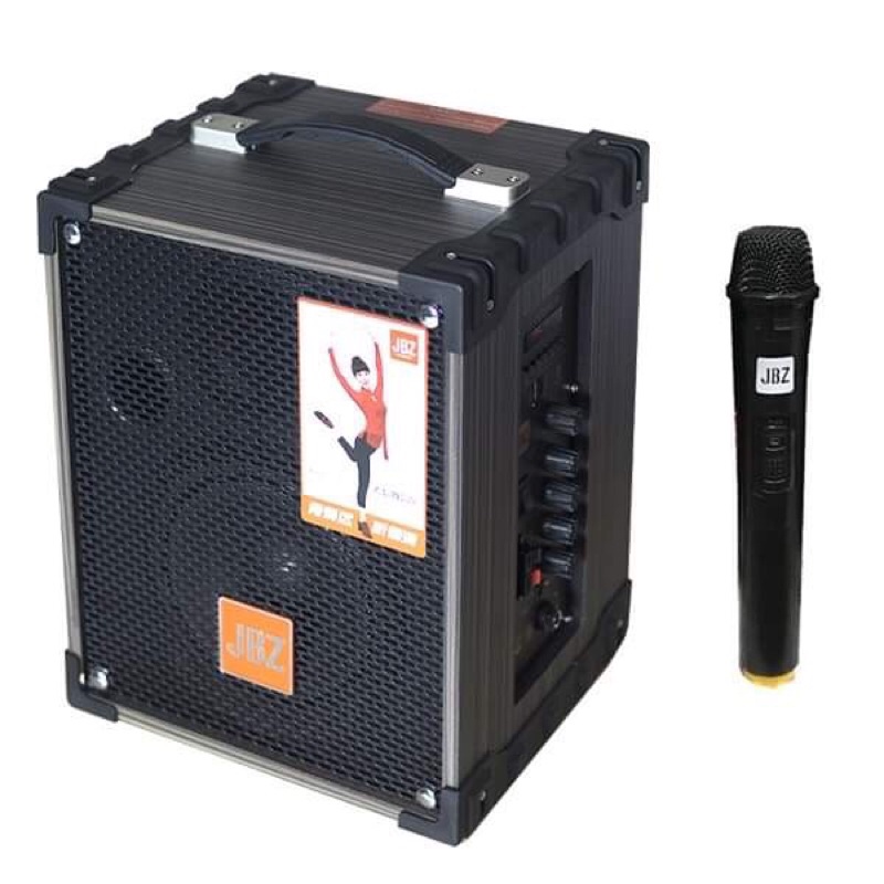 Loa Kéo Karaoke Di Động MiNi,Kèm Micro Không Dây Tiện Lợi