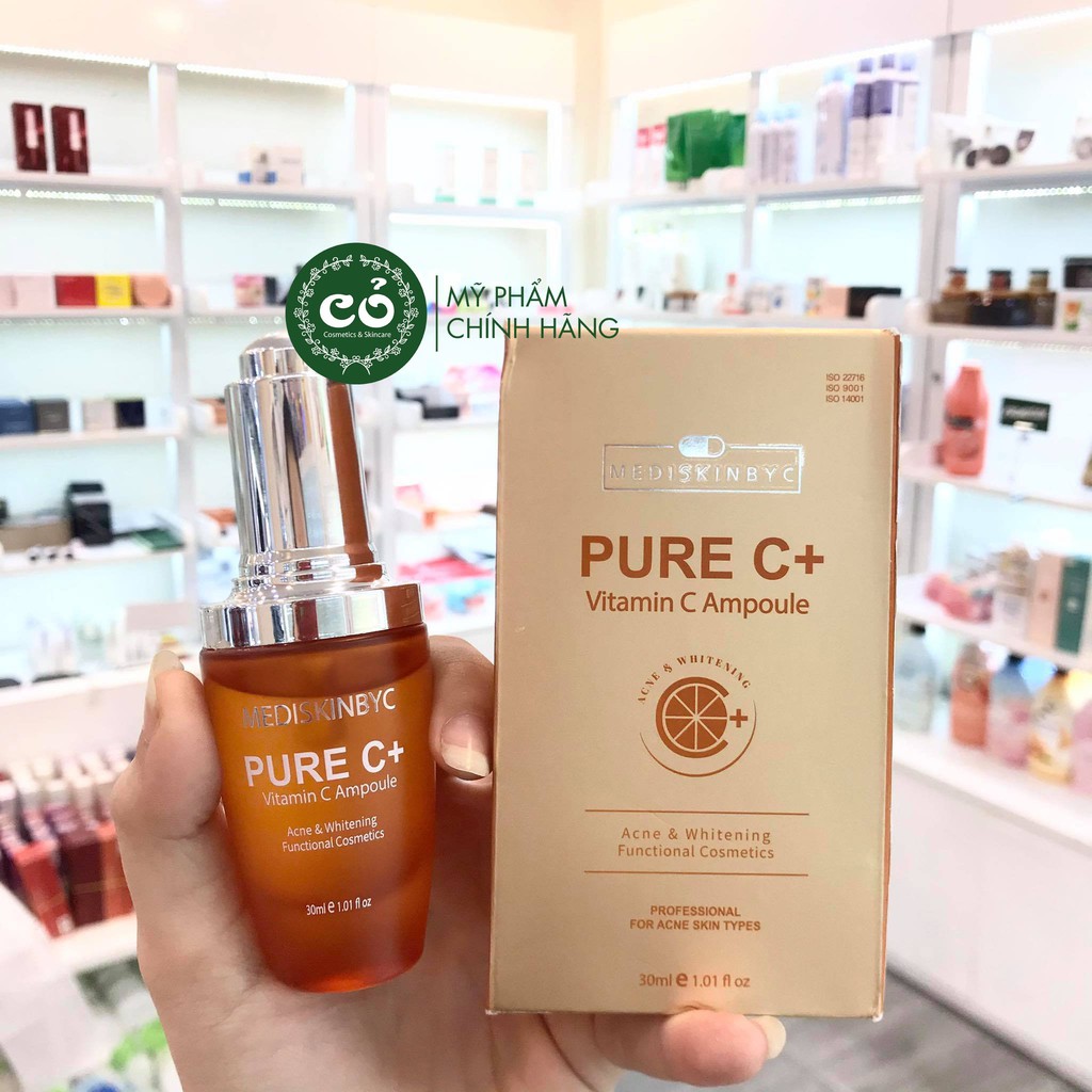 Tinh chất MediskinbyC Pure C+ Vitamin C Ampoule