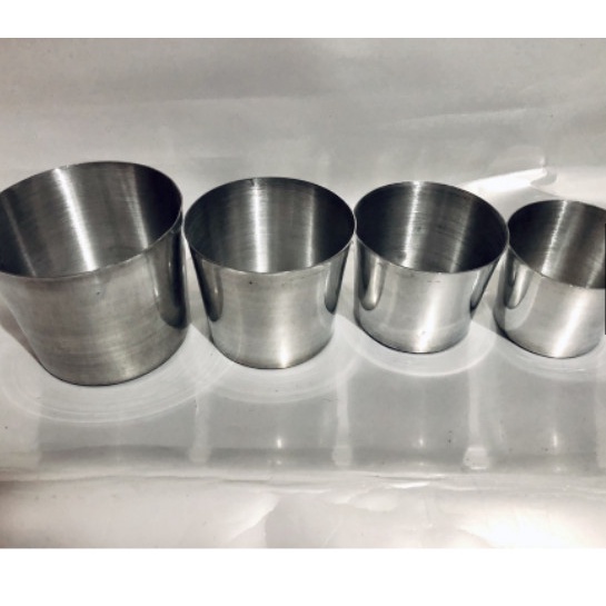 Ly NHÔM, Ly làm đá đủ kích thước TỪ 8CM ĐẾN 12CM