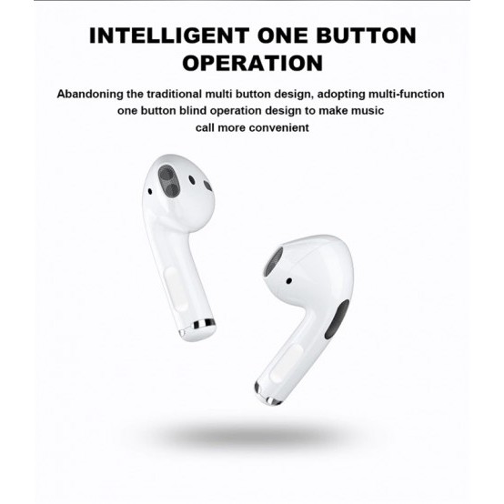 Tai nghe Airpods Pro 4 Bluetooth TWS 5.0 Định vị, đổi tên chuẩn 2021